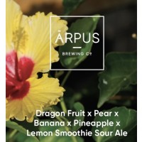 Ārpus Brewing Co. Dragon Fruit X Pear X Banana X Pineapple X Lemon Smoothie Sour Ale 