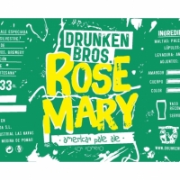 Drunken Bros Rosemary - Mundo de Cervezas