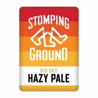 Stomping Ground Brewing Co. Big Sky Hazy Pale Stomping Ground Brewing Co. Big Sky Hazy Pale