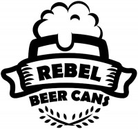 Rebel Beer Cans